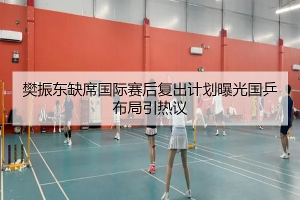 樊振东缺席国际赛后复出计划曝光国乒布局引热议